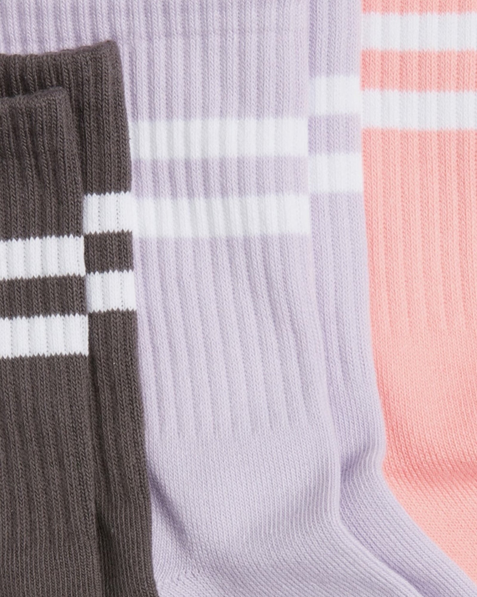 Varsity Pilates Yoga Grip Socks - 3 Pack