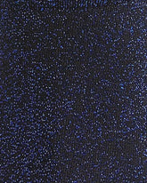 Glitter Stripe Sock - Navy