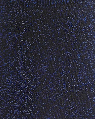 Glitter Stripe Sock - Navy
