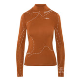 Soulstitch High Neck in Camel Brown