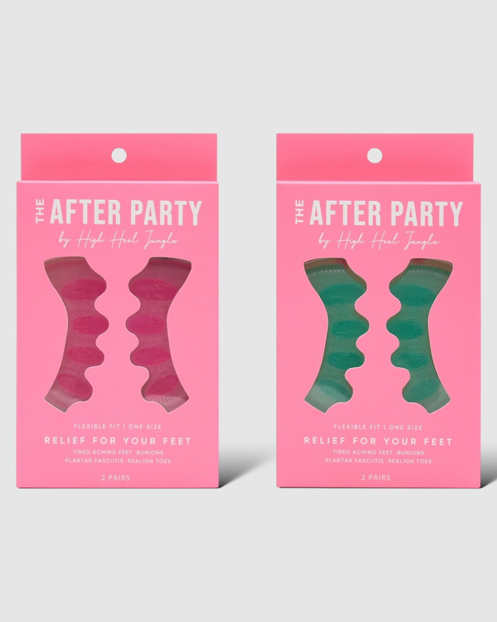 The After Party Silicon Gel Toe Separators - 2 Pairs