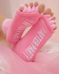 The After Party Foot Relief Socks - Pink