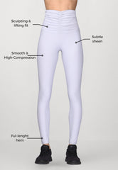 Sculpt High-Waist Leggings - Light Gray