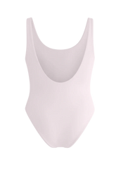 Maya Scoop Back Tropical Swimsuit - Pink