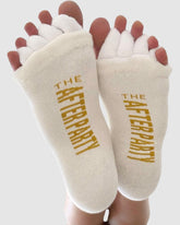 The After Party Foot Relief Socks - Coconut Creme