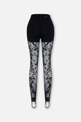 The Party Edit Lace Leggings With Built-in Ribbed Shorts