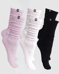 Scrunch Grip Sock - 3 Pack