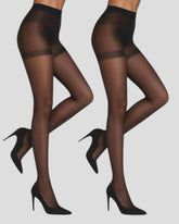 20 Denier the Daily Lift Tights - 2 Pairs