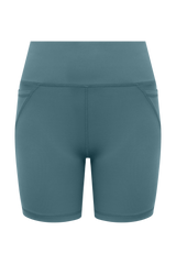 POWERFLOW HIGH-RISE BIKER SHORTS SLATE BLUE
