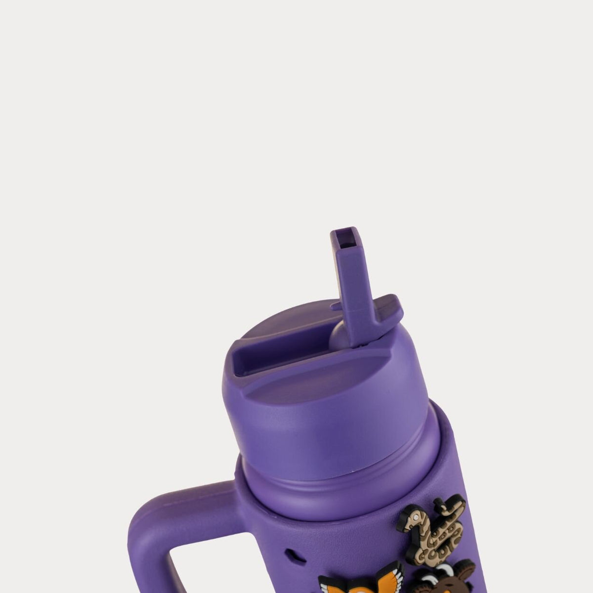 Personalised Gruffalo Purple Epic Jug Canteen | 400ml Kids Water Bottle With Charms