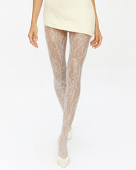 Venise Lace Fishnet Tights