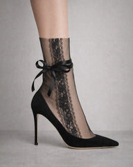 Lace Wrap Tulle Socks