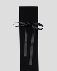 Prima Cotton With Satin Ribbon Socks