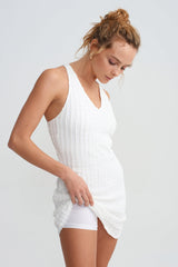 CENTRE DRESS - LACE TENNIS DRESS