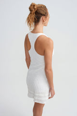 CENTRE DRESS - LACE TENNIS DRESS