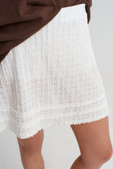 CENTRE SKIRT - LACE TENNIS SKIRT