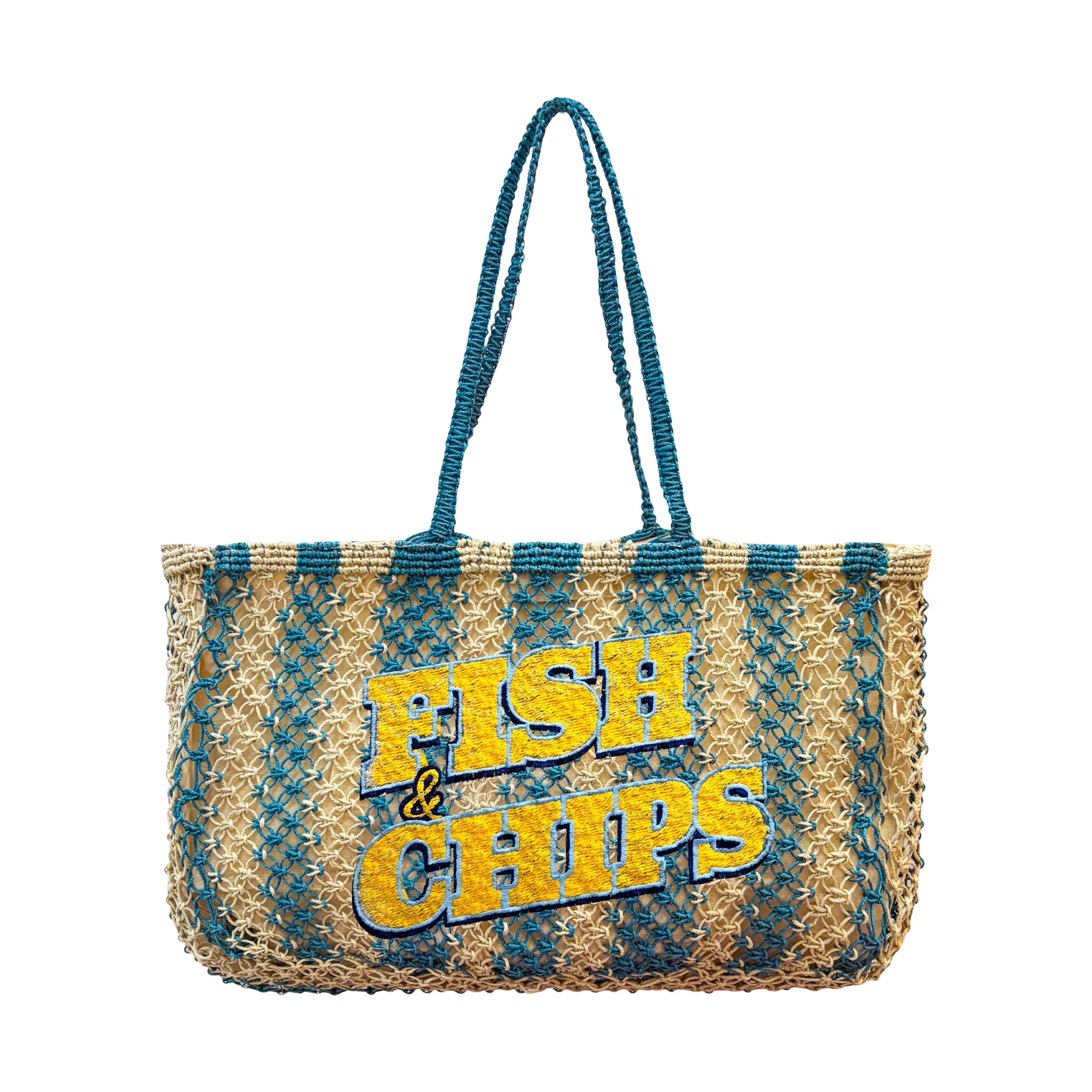 Fish & Chips Jute Bag