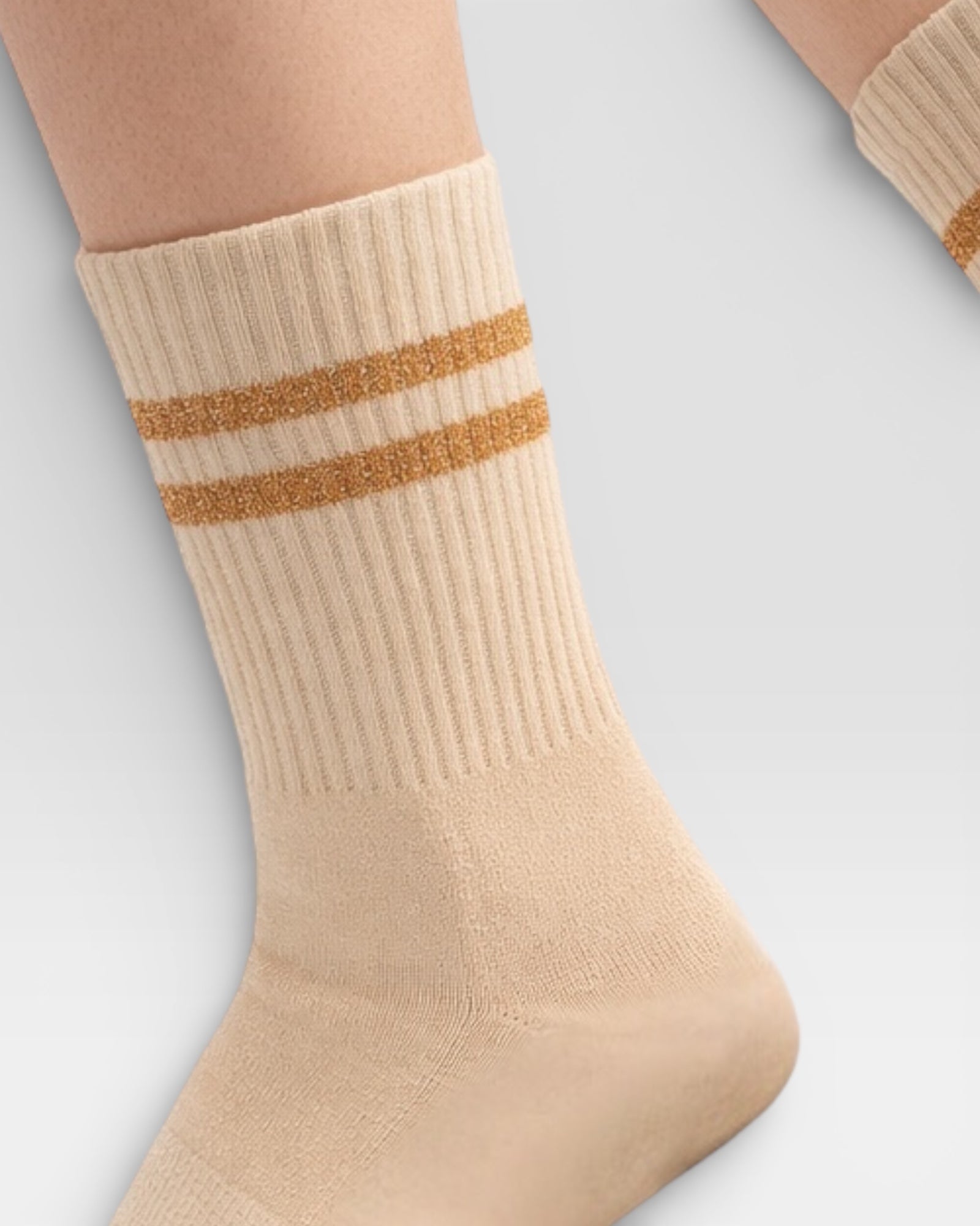 Varsity Pilates Yoga Grip Socks - 3 Pack Iced Coffee