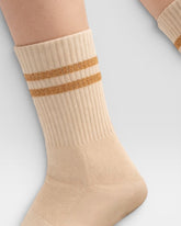 Varsity Pilates Yoga Grip Socks - 3 Pack Iced Coffee
