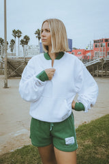 The Courtside Quarter Zip-Up Sweatshirt