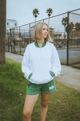 The Courtside Quarter Zip-Up Sweatshirt