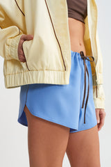 SPORTY SILK SHORTS