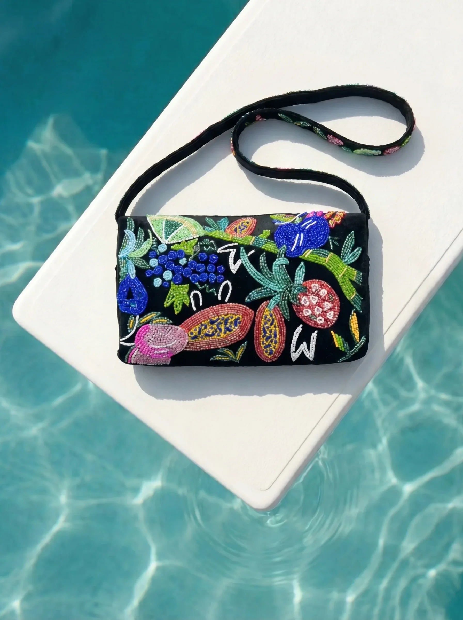 Carmensita Hand Embroidered Hand Bags Christina Milian