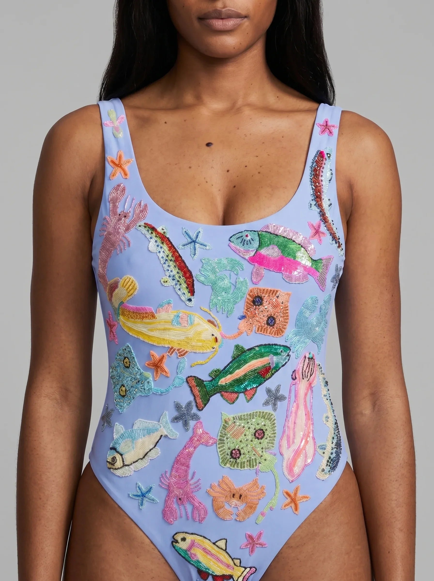 Arizona One Piece Swimsuit Power Blue