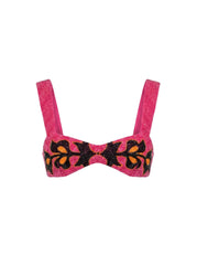 Oceanus X Bárbara Hulanicki Aria Pink Bikini Top