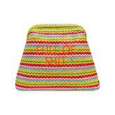 Rainbow Full of Shit Straw Clutch