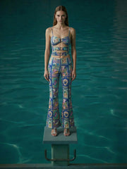 Eden Cut-Out Flared Jumpsuit