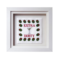 Extra Dirty Embroidered Artwork