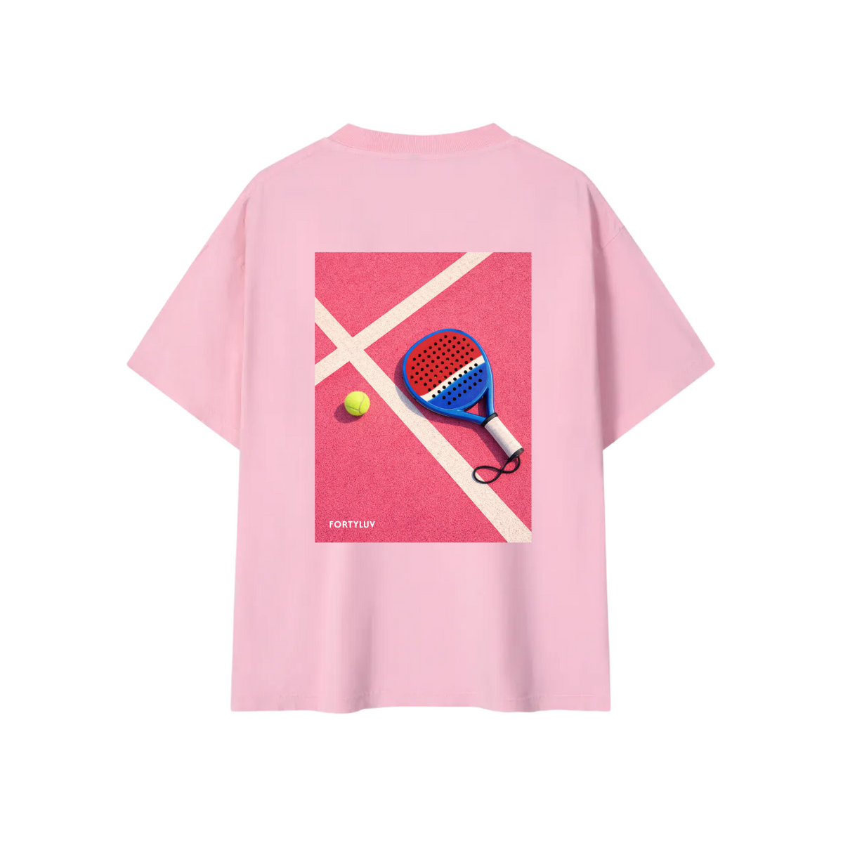 Offcourt Padel Vibes Washed Tee