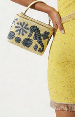 New Orleans Box Bag in Yellow