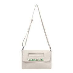 Cinderfuckinrella White Clutch Bag