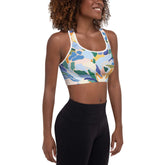 Sports Bra in Afternoon Garden