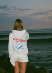 HOT GIRLS GO VEGAN HOODIE