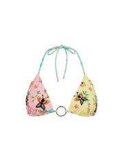 Kehlani Exclusive Print Bikini Top Multi-Colour