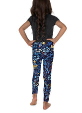 Kids Leggings in Blue Leggings