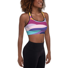 Sports Bra in Rainbow