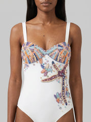 Selene Swimsuit White