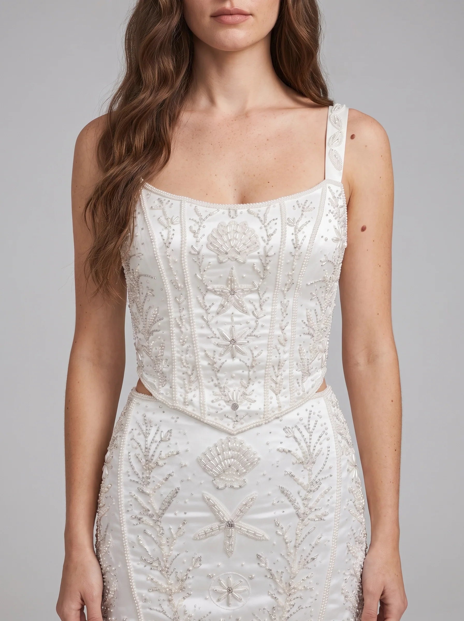 White Starfish Co-Ord Skirt