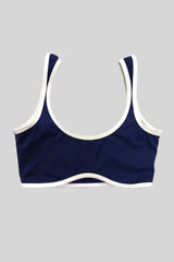 WAVE BRALETTE - NAVY