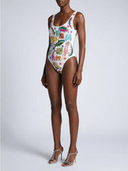 Arizona One Piece Swimsuit White