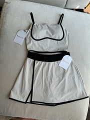 Plush Holiday Set Skort and Sports Bra