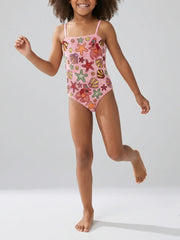 Oceanus | Disney Kids Under the Sea Fuschia Swimsuit