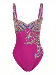 Selene Sea Shell Swimsuit Multi Color
