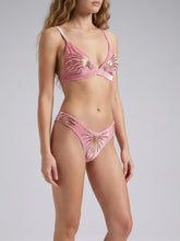 Blush Radiance Beaded Pink Bikini Bottom