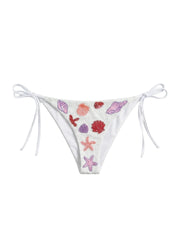 Helia Beaded Bikini Bottom Daphne X Oceanus