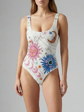 Celestial Star White Swimsuit